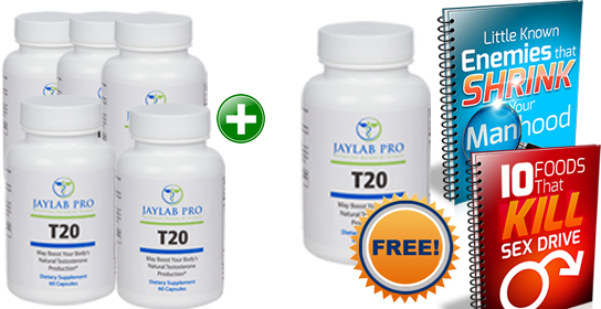 Jaylab Pro t20 - 5 Bottles + 1 FREE